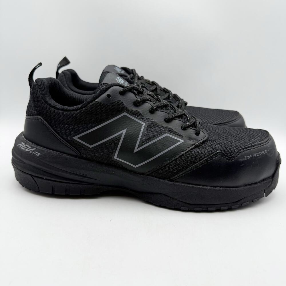 New Balance Mens Quikshift Comp Toe EH SR Work Sneakers US 9 EU 42.5 Black EUC
